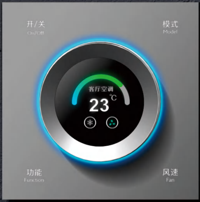 旋钮智能控制屏